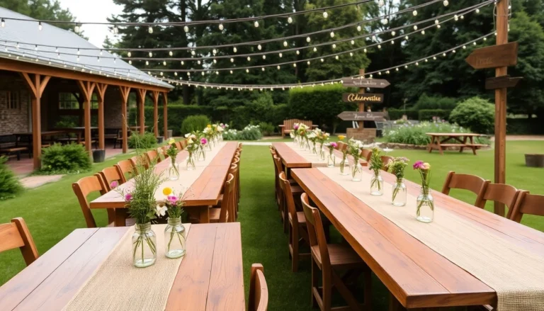 Rustic Wedding Decorations