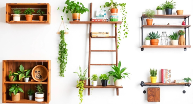 DIY Wall Shelves