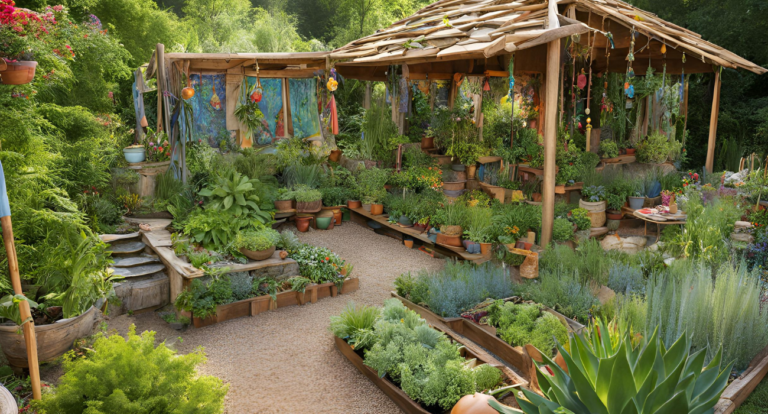 Sustainable Hippie Garden