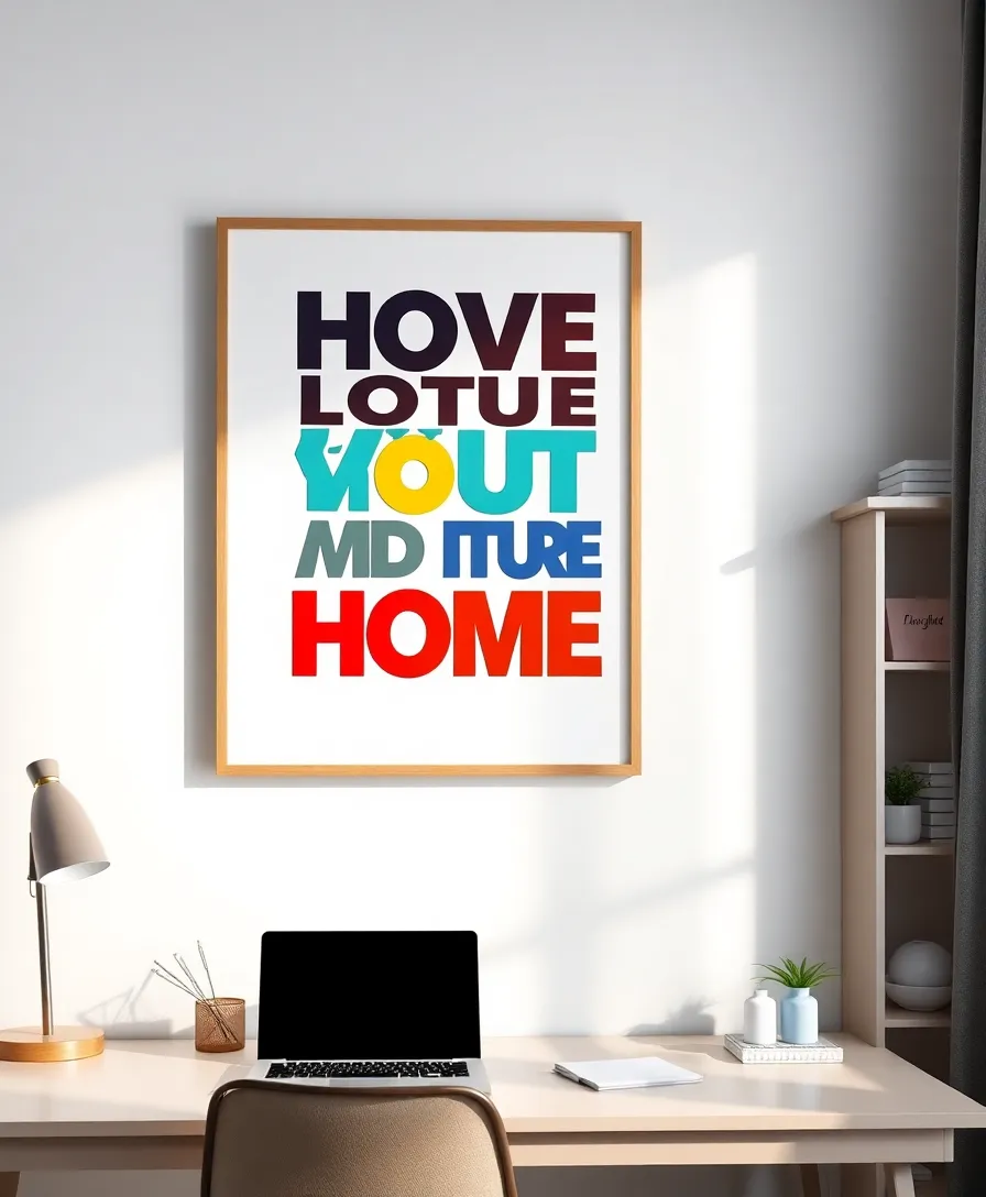 21 Gorgeous DIY Wall Art Ideas Using Canva (Wait Until You See #12!) - 15. Layered Typography