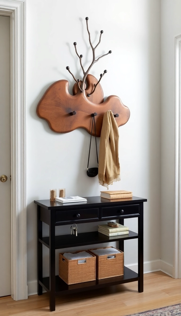 16 Entryway Decor Tricks That'll Leave Your Guests Wanting More! - 15. Functional Artwork