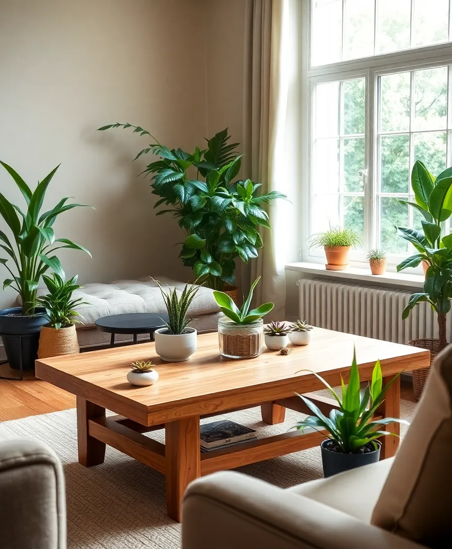 16 Scandinavian Living Room Ideas That Will Bring Hygge into Your Home! - 3. Nature-Inspired Elements