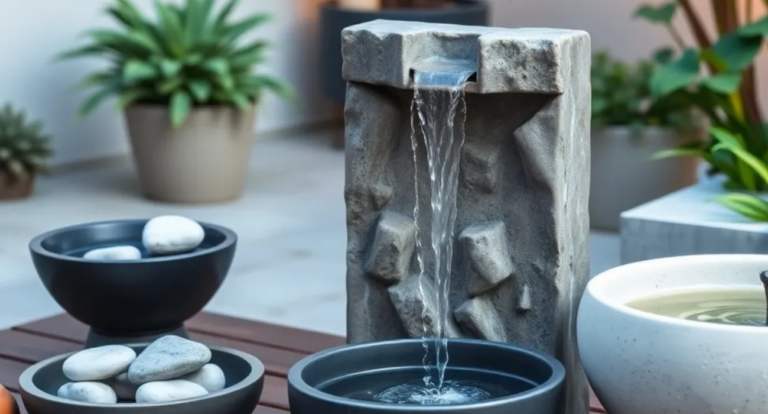 Chic Small Water Fountain Designs