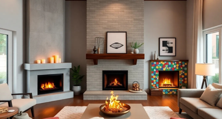 DIY Fireplaces