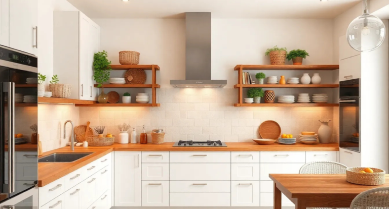 Transform Your Kitchen with 14 Stunning Above Cabinet Decor Ideas You Can't Miss!