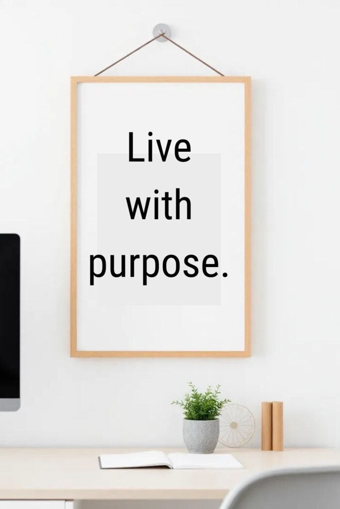 Minimalist Typography Prints