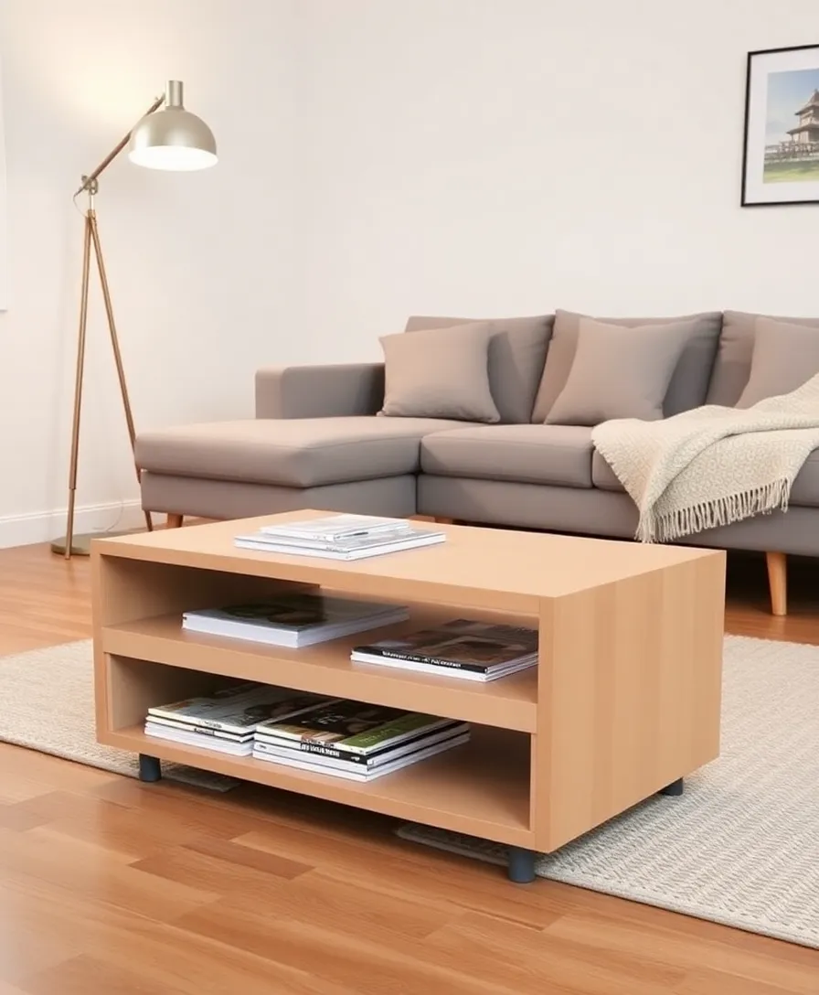 16 Scandinavian Living Room Ideas That Will Bring Hygge into Your Home! - 5. Functional Furniture