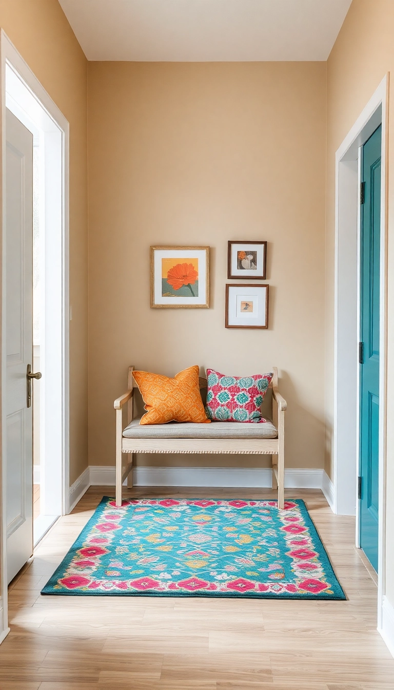 16 Entryway Decor Tricks That'll Leave Your Guests Wanting More! - 2. Welcoming Color Palettes