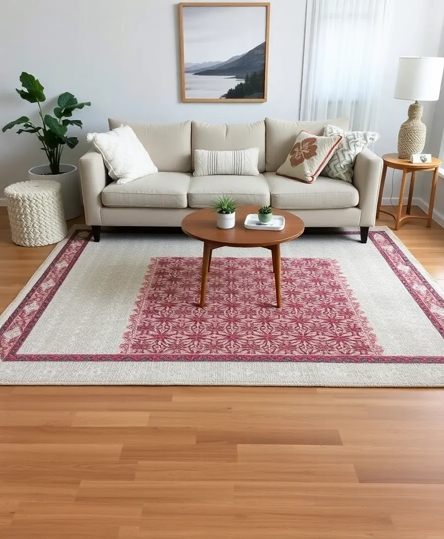 16 Scandinavian Living Room Ideas That Will Bring Hygge into Your Home! - 8. Layered Rugs