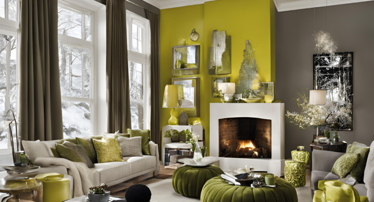 home decor Winter Color Combinations