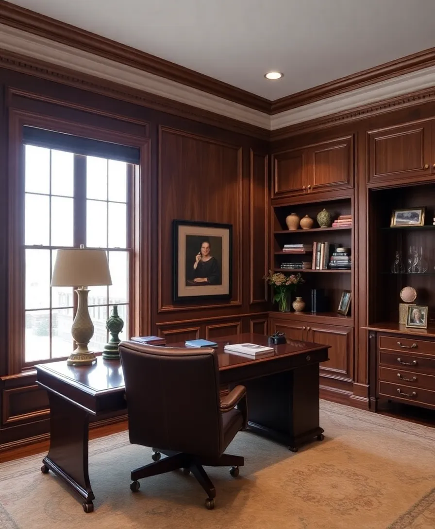 20 Jaw-Dropping Wood Panel Wall Makeovers That Will Inspire Your Next Renovation! - 10. Luxe Wood Paneling