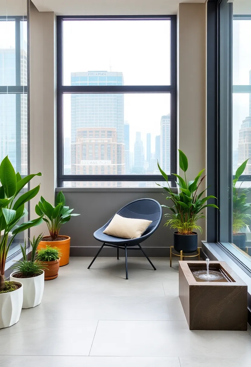 21 Dreamy Meditation Corners That Will Make You Say 'I Need This Now!' (Wait Until You See #10!) - 6. Urban Oasis