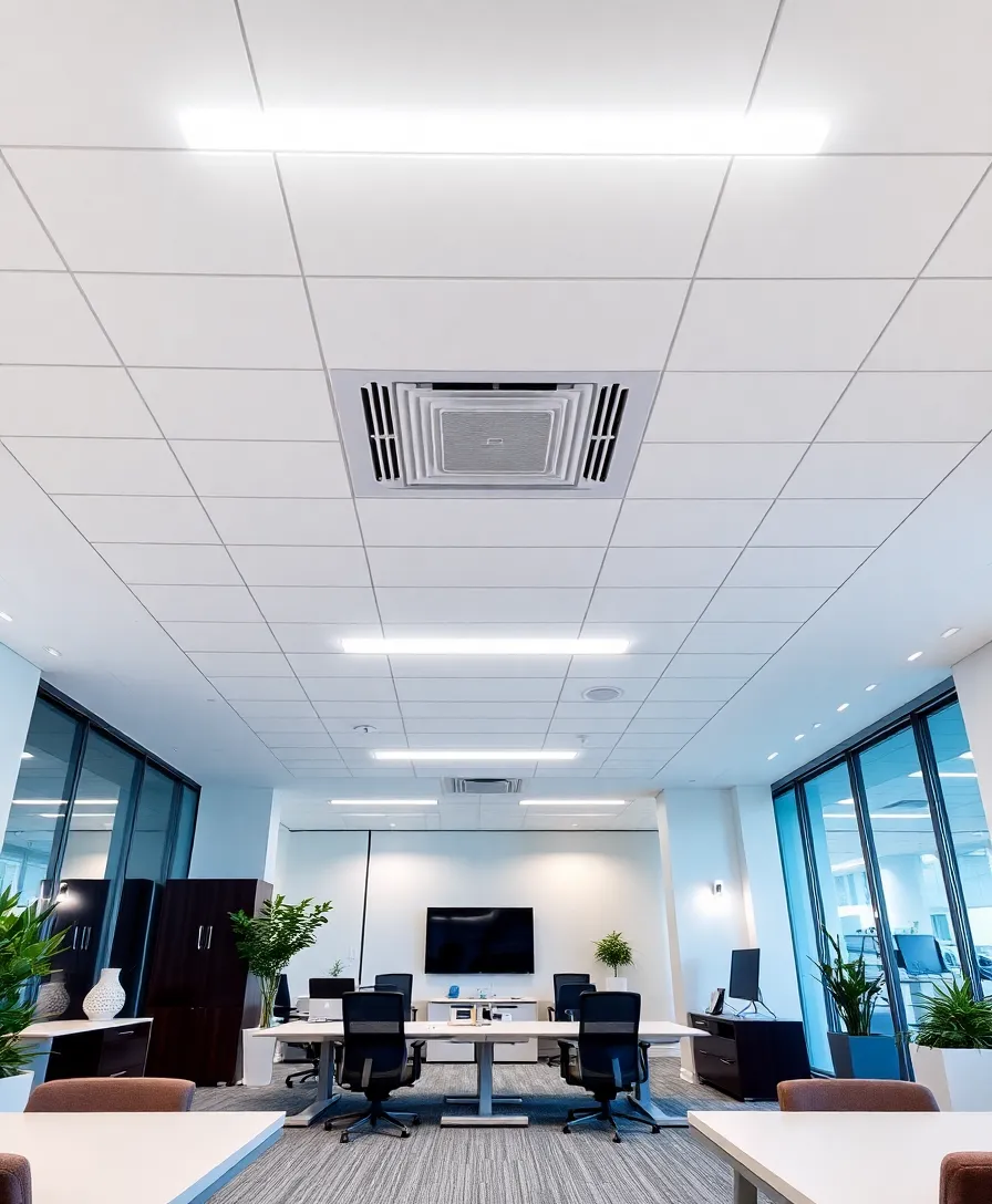 16 Stunning DIY Ceiling Design Ideas That Will Transform Your Space Instantly! - 5. Drop Ceilings for Easy Access