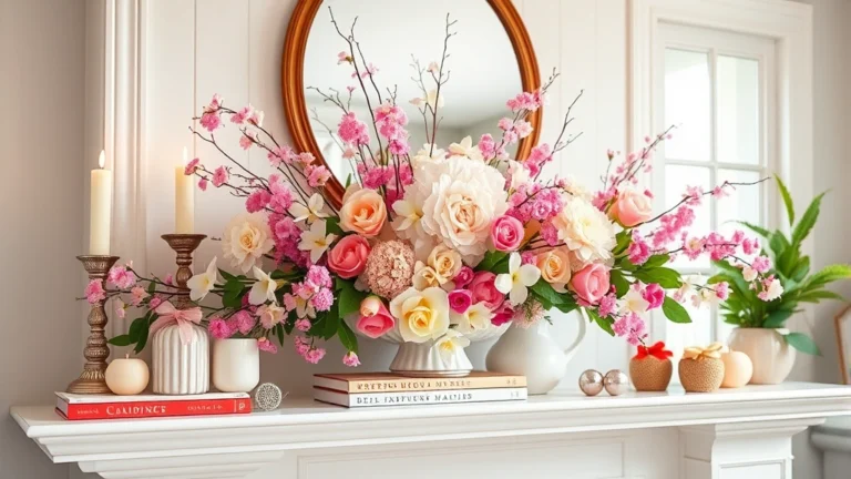 20 Spring Mantel Decorating Tips You Need to Try This Season (Your Friends Will Be Jealous of #12!)