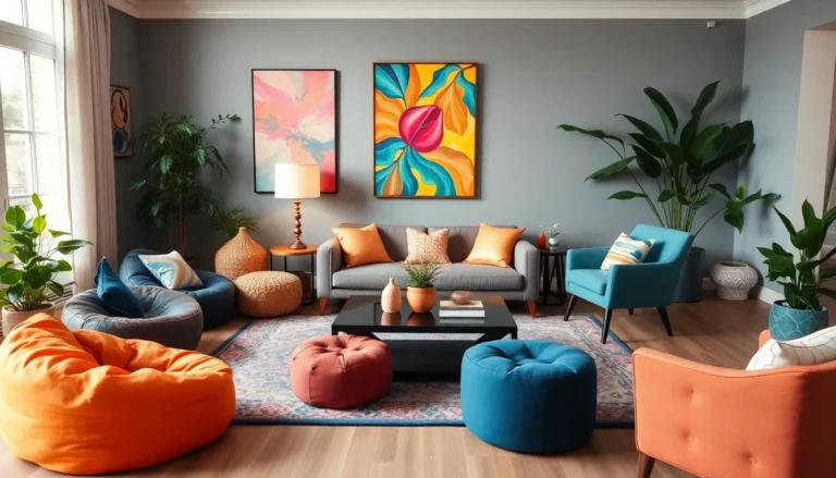 Living Room Ideas Without a Sofa
