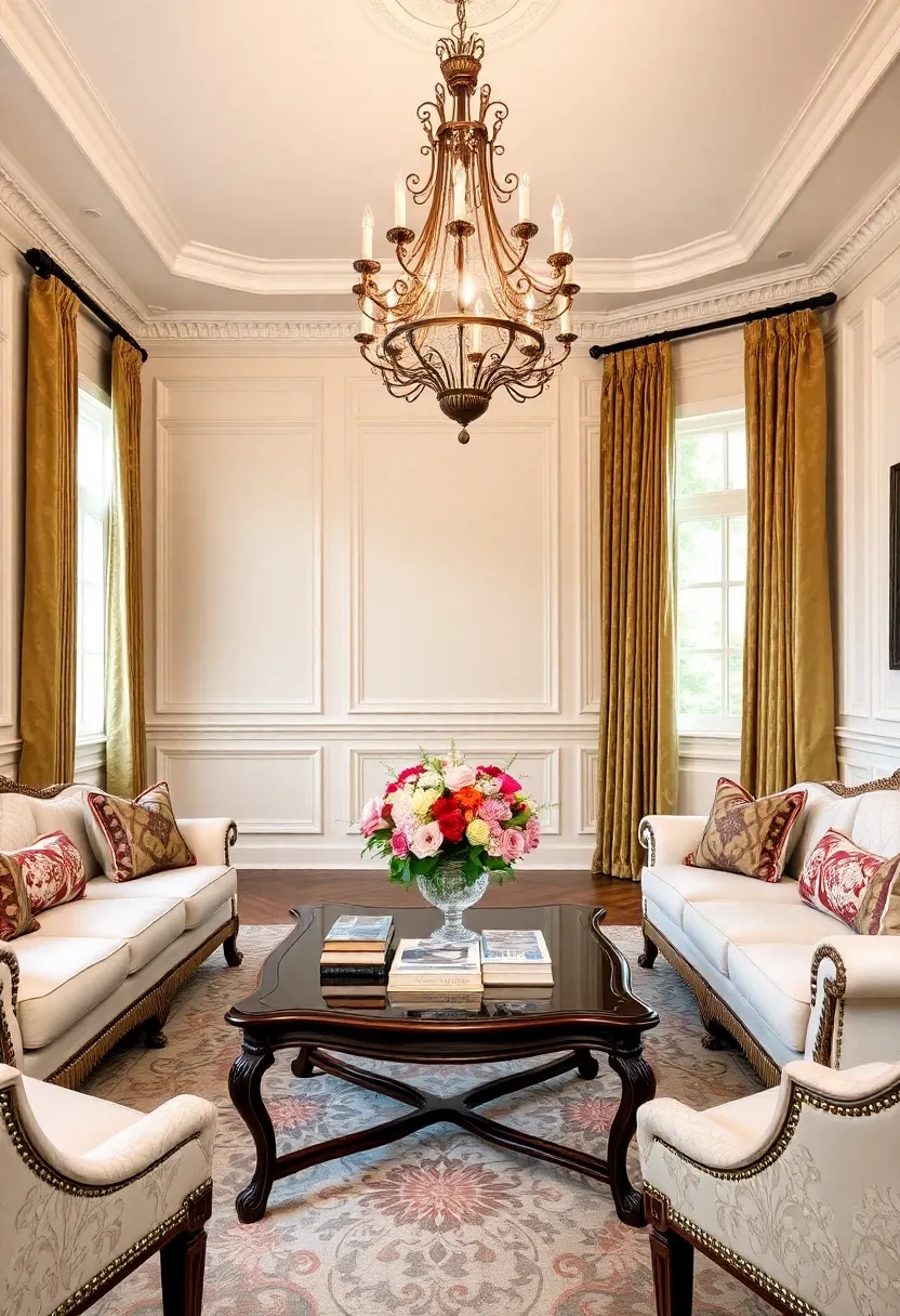 15 Stunning Wainscoting Ideas That'll Transform Your Living Room into a Stylish Retreat! - 1. Classic Raised Panel Wainscoting