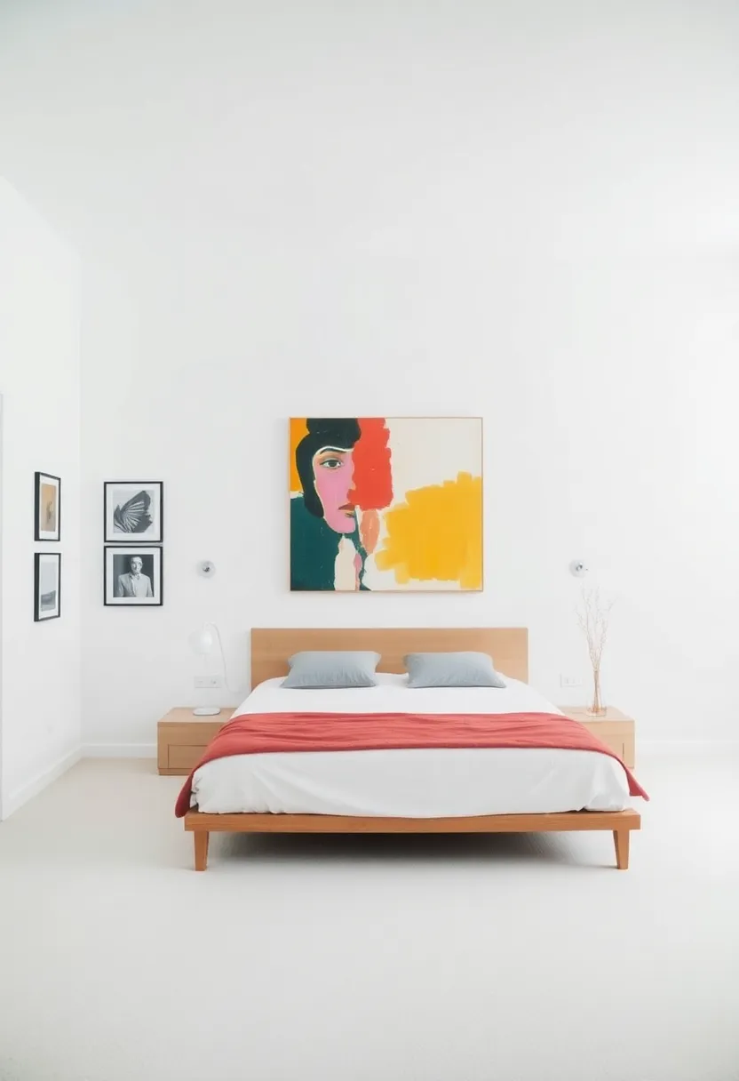 14 Minimalist Room Ideas for Men That'll Make You Say 'Less is More!' - 8. Minimalist Art Display