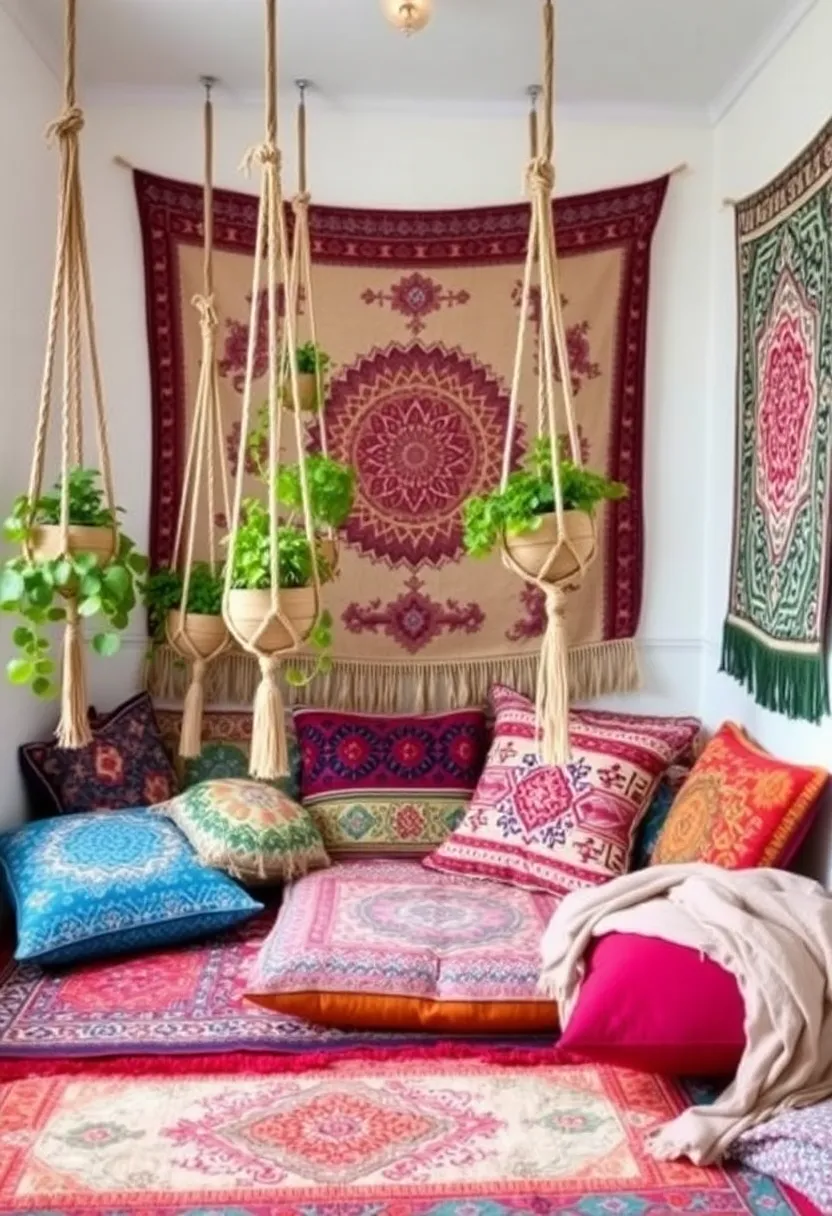 21 Dreamy Meditation Corners That Will Make You Say 'I Need This Now!' (Wait Until You See #10!) - 7. Bohemian Retreat
