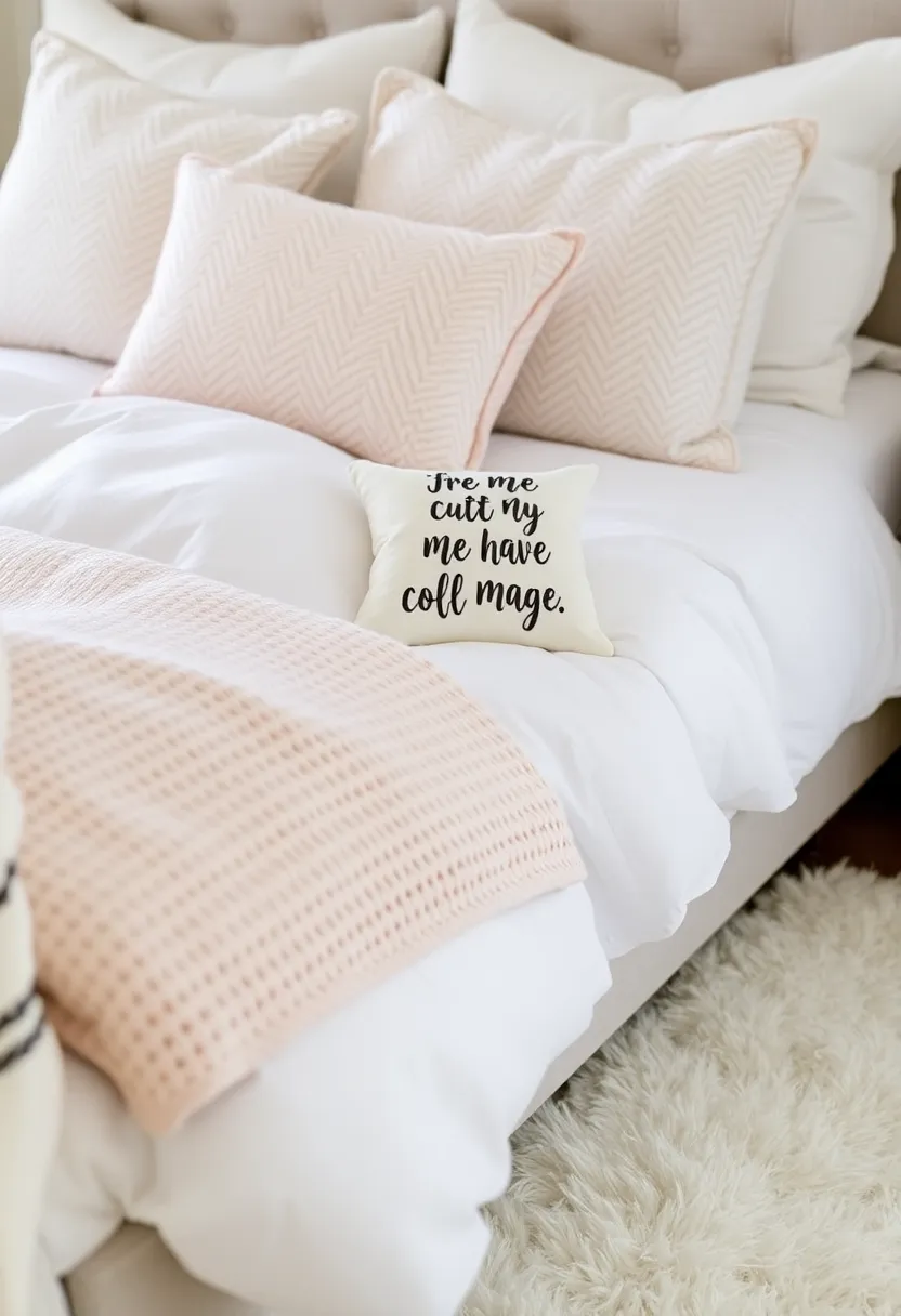 20 Guest Room Decor Ideas That'll Make Your Visitors Feel Right at Home (You Won't Believe #15!) - 1. Soft Textiles for Ultimate Comfort