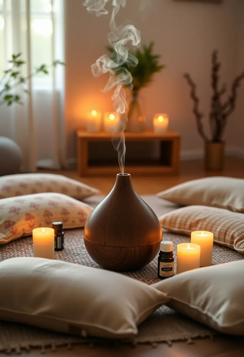 21 Dreamy Meditation Corners That Will Make You Say 'I Need This Now!' (Wait Until You See #10!) - 20. Aromatherapy Sanctuary