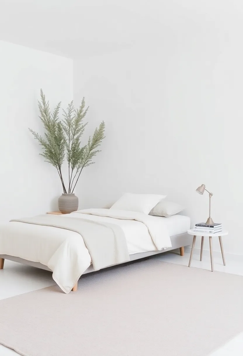 14 Minimalist Room Ideas for Men That'll Make You Say 'Less is More!' - 10. Neutral Accents