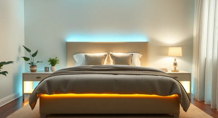 Cozy LED Lights for Your Bedroom