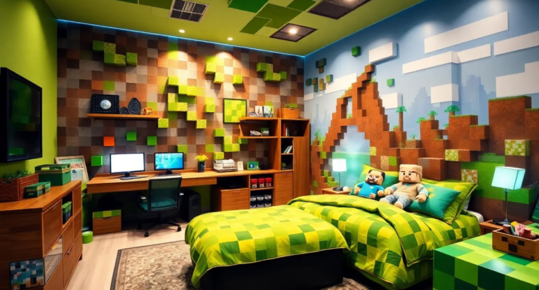 Minecraft Bedroom Ideas