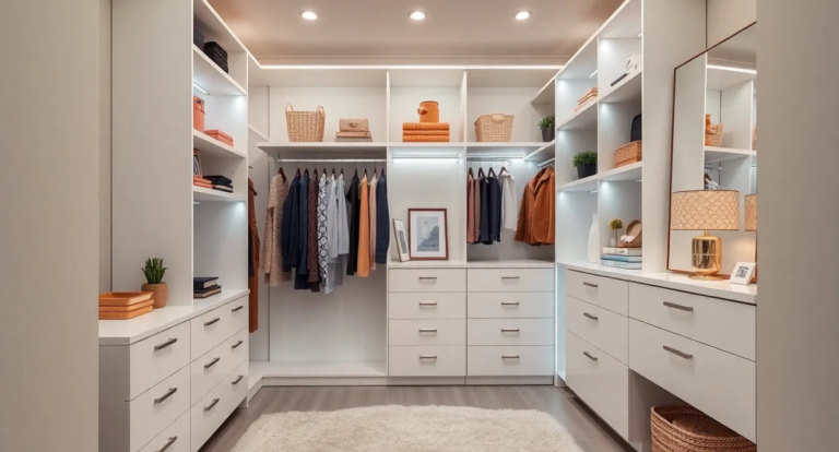 Small Walk-in Closet
