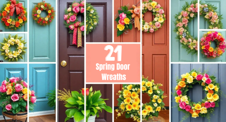 Spring Door Wreaths