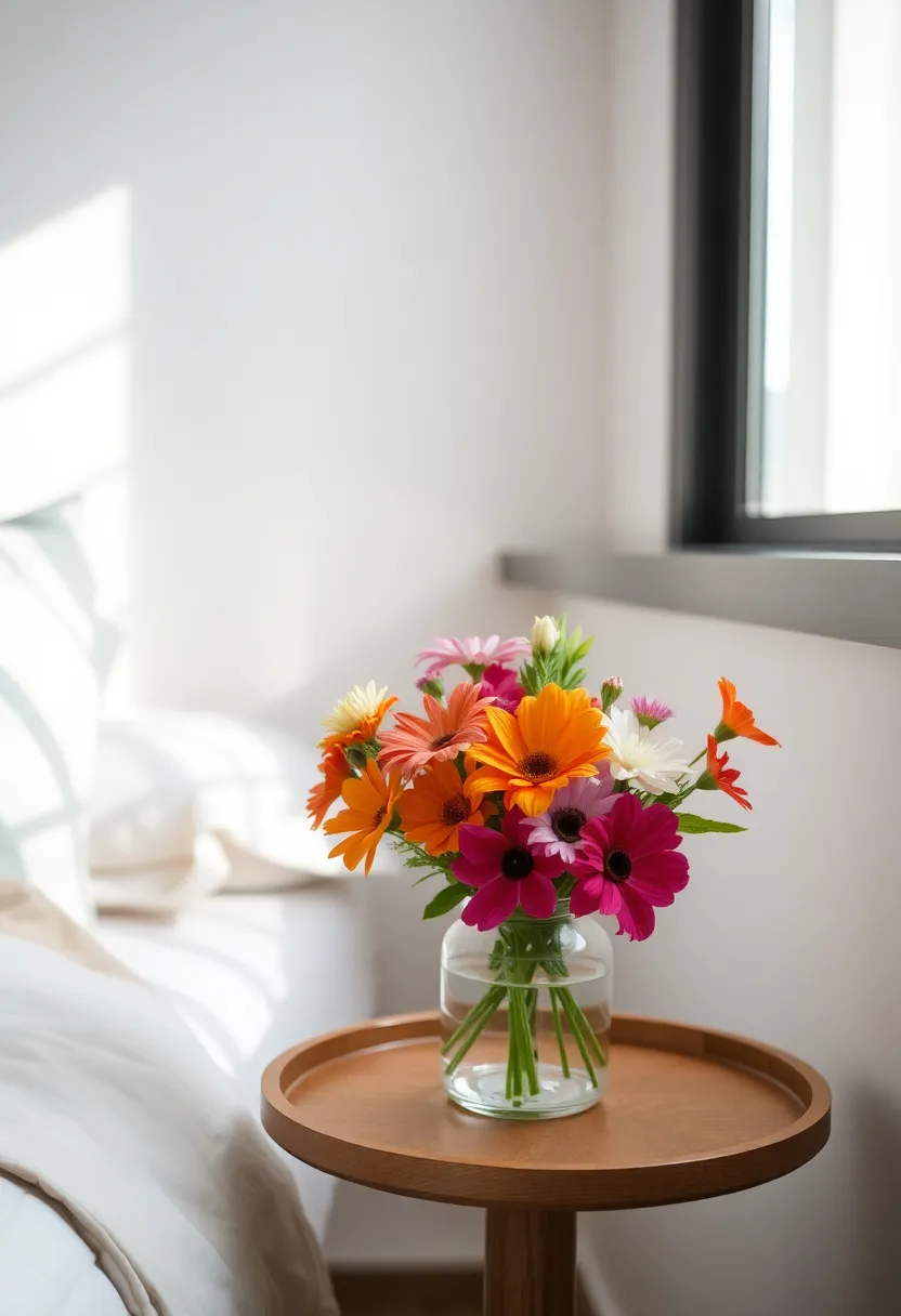 20 Guest Room Decor Ideas That'll Make Your Visitors Feel Right at Home (You Won't Believe #15!) - 10. Fresh Flowers for a Touch of Nature