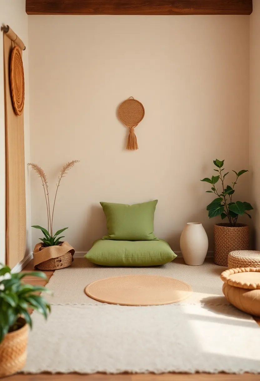 21 Dreamy Meditation Corners That Will Make You Say 'I Need This Now!' (Wait Until You See #10!) - 18. Nature-Inspired Colors