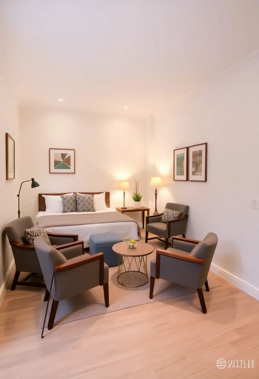20 Guest Room Decor Ideas That'll Make Your Visitors Feel Right at Home (You Won't Believe #15!) - 11. Unique Furniture Arrangements