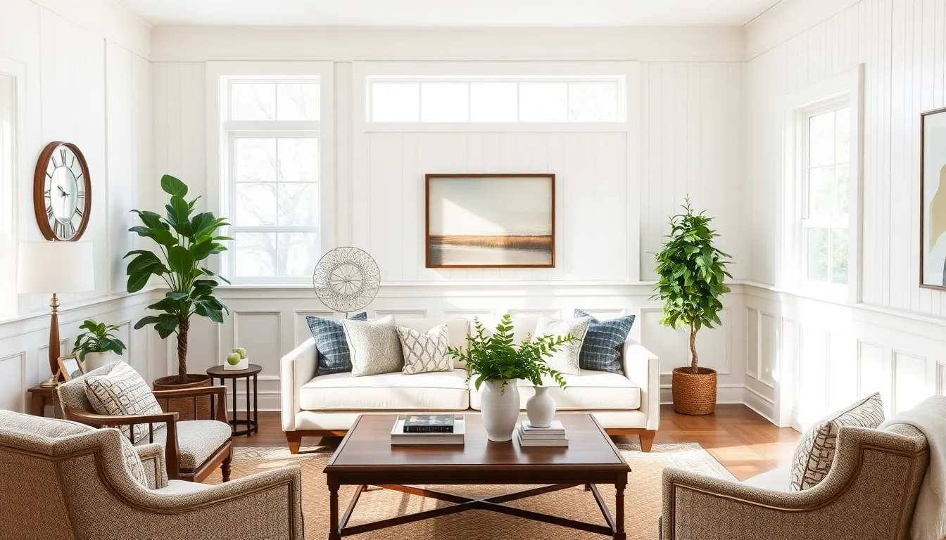 15 Stunning Wainscoting Ideas That'll Transform Your Living Room into a Stylish Retreat!
