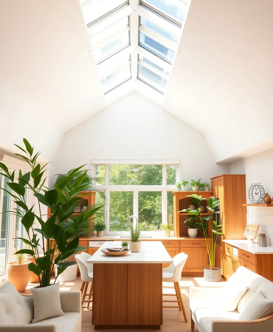 16 Stunning DIY Ceiling Design Ideas That Will Transform Your Space Instantly! - 8. Skylights for Natural Light