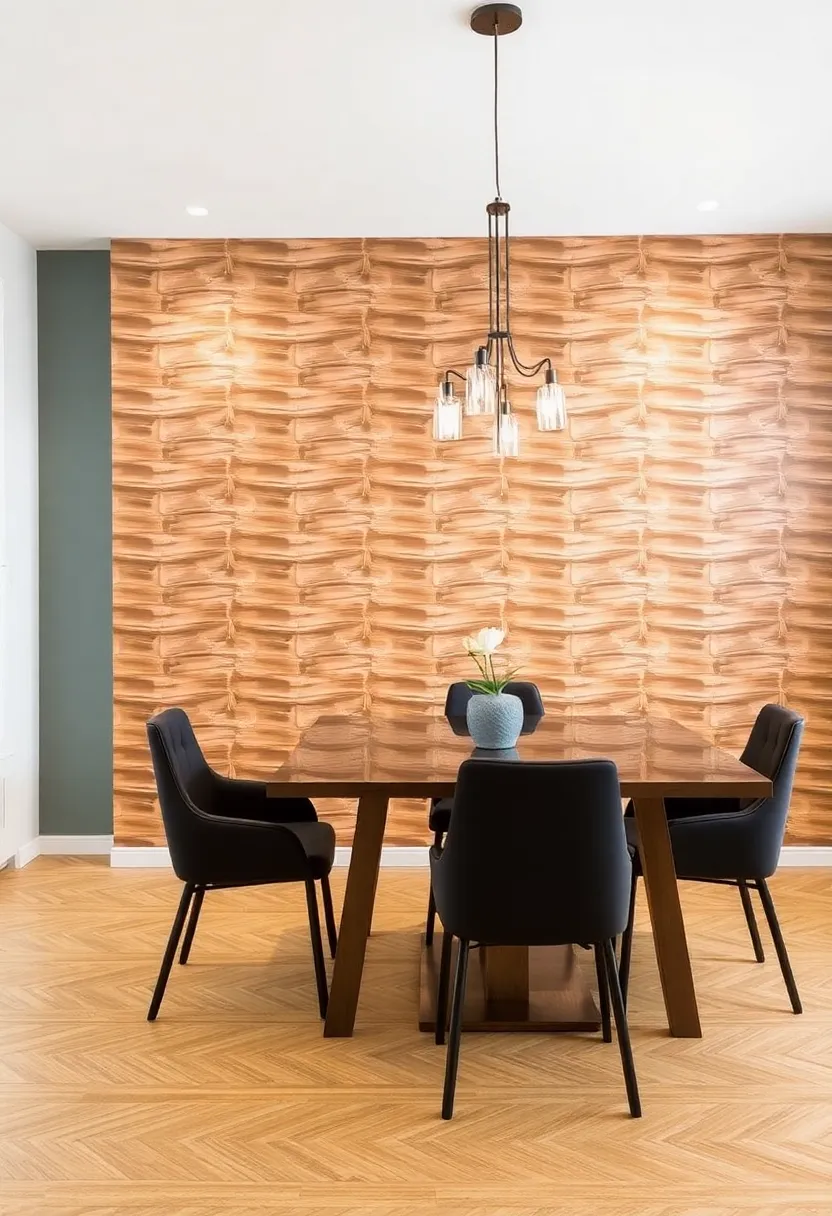 20 Jaw-Dropping Wood Panel Wall Makeovers That Will Inspire Your Next Renovation! - 4. Textured Accent Walls