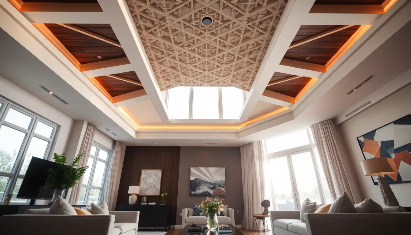 16 Stunning DIY Ceiling Design Ideas That Will Transform Your Space Instantly!