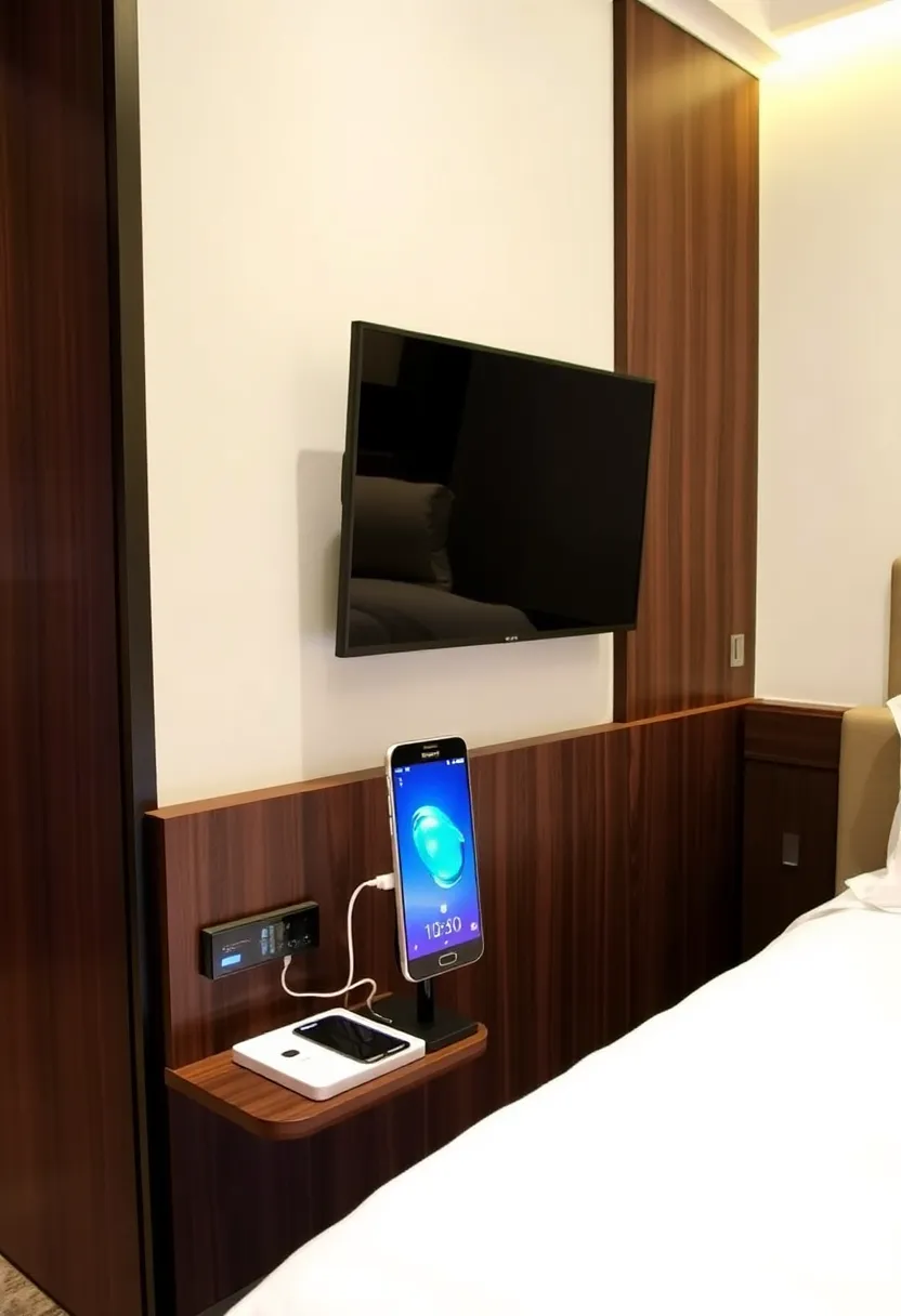 20 Guest Room Decor Ideas That'll Make Your Visitors Feel Right at Home (You Won't Believe #15!) - 7. Thoughtful Tech Amenities