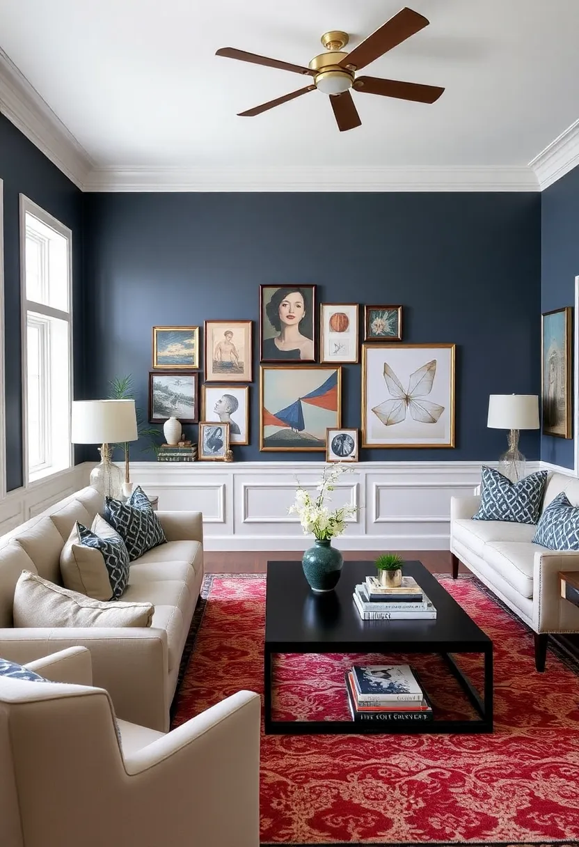 15 Stunning Wainscoting Ideas That'll Transform Your Living Room into a Stylish Retreat! - 15. Custom Wainscoting Designs