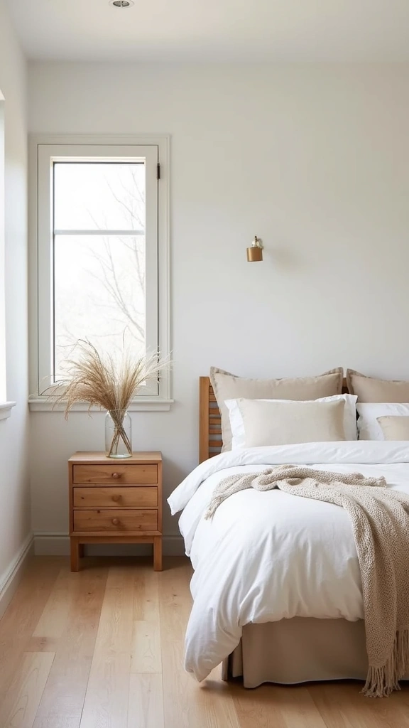 12 Minimalist White Bedroom Aesthetic Ideas That Will Transform Your Space! - 12. Mindful Decor Choices