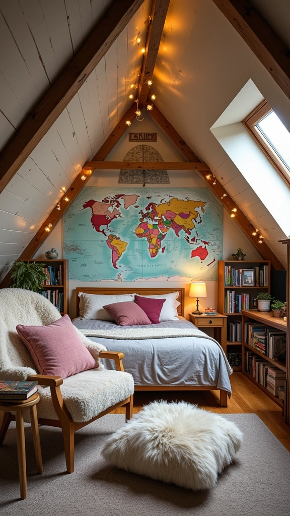 25 Attic Bedroom Ideas That'll Make You Want to Move In (You Won't Believe #13!) - 18. Themed Adventure