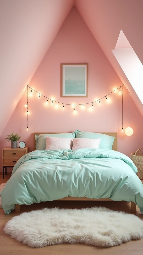 25 Attic Bedroom Ideas That'll Make You Want to Move In (You Won't Believe #13!) - 8. Dreamy Pastels