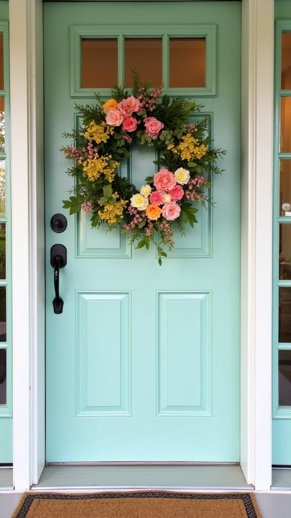 15 Stunning Faux Flower Arrangements That'll Transform Your Home on a Budget! - 7. Festive Faux Flower Wreaths