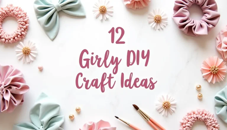 girly craft ideas