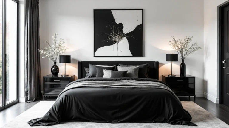 12 Elegant Black and White Bedroom Concepts You Have to See to Believe!