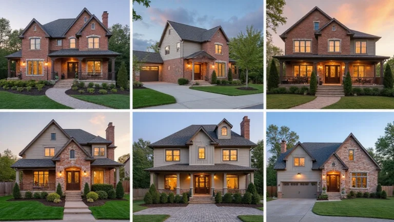 15 Stunning Brick and Siding Combinations That Will Make Your Neighbors Envy You!