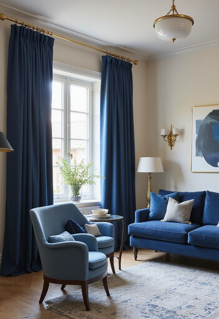 12 Summer Color Inspirations for a Fresh Home Makeover - 10. Bold Indigo