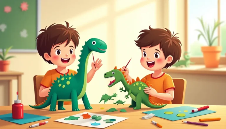 Dinosaur Crafts for Preschoolers: Fun, Easy, and Creative Ideas for Little Paleontologists!