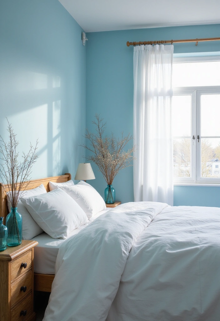 12 Summer Color Inspirations for a Fresh Home Makeover - 4. Tranquil Sky Blue