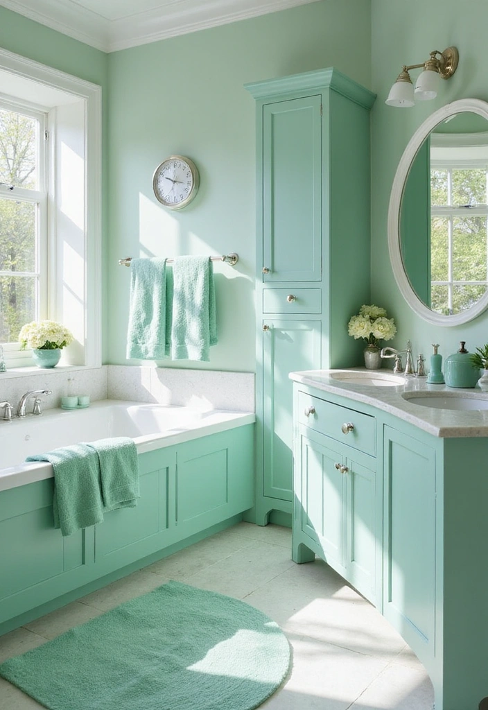 12 Summer Color Inspirations for a Fresh Home Makeover - 6. Refreshing Mint