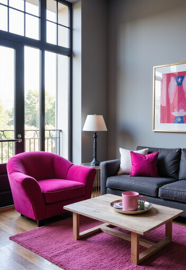 12 Summer Color Inspirations for a Fresh Home Makeover - 7. Vibrant Fuchsia